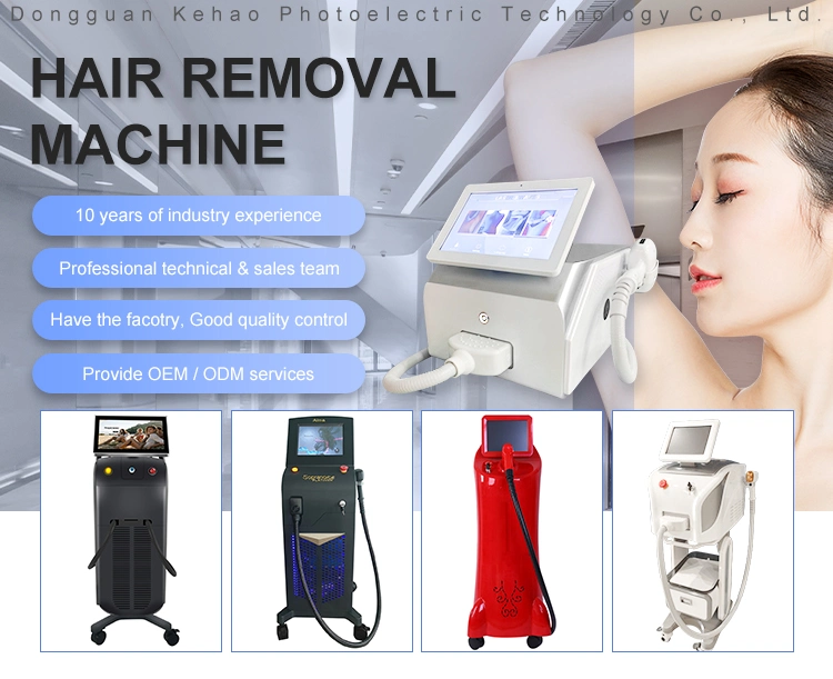 Diode Laser 755 808 1064 Laser Hair Removal